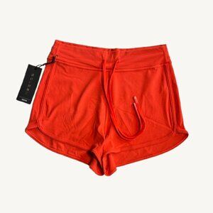 NWT Golden Butter Loop Dolphin Short in Poppy Red Size 8